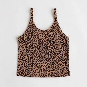 ARQ CROP TANK (Animal Print)
